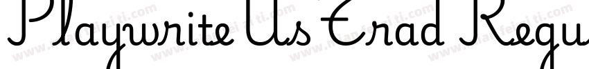 PlaywriteUsTrad Regular字体转换